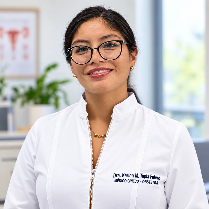 Retrato de la Dra. Karina Tapia Falero